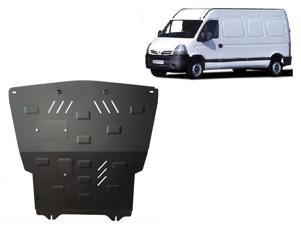 Unterfahrschutz für Motor der Marke Nissan Interstar