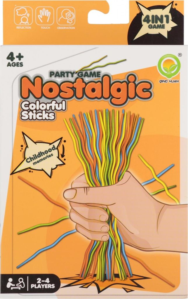 Das 4-in-1-Spiel Mega Creative Bickers
