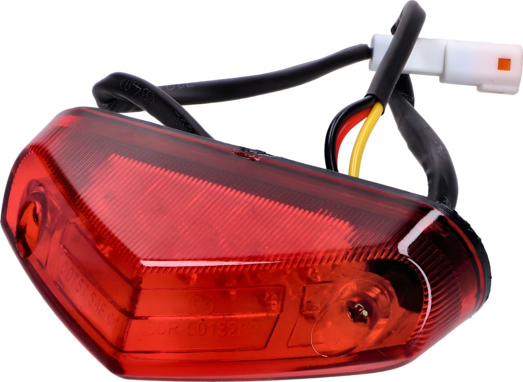 Feu arrière Naraku LED rouge connecteur combiné compatible Image du produit 