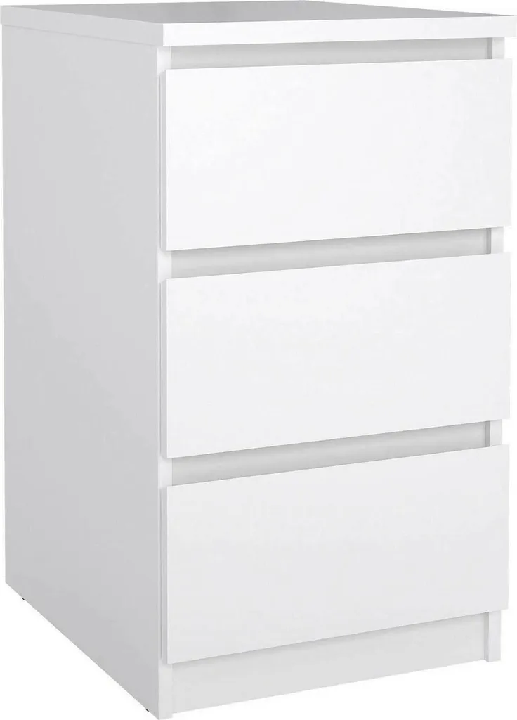 Petit Buffet Blanc NAIA : La Solution de Rangement pour Espaces Réduits