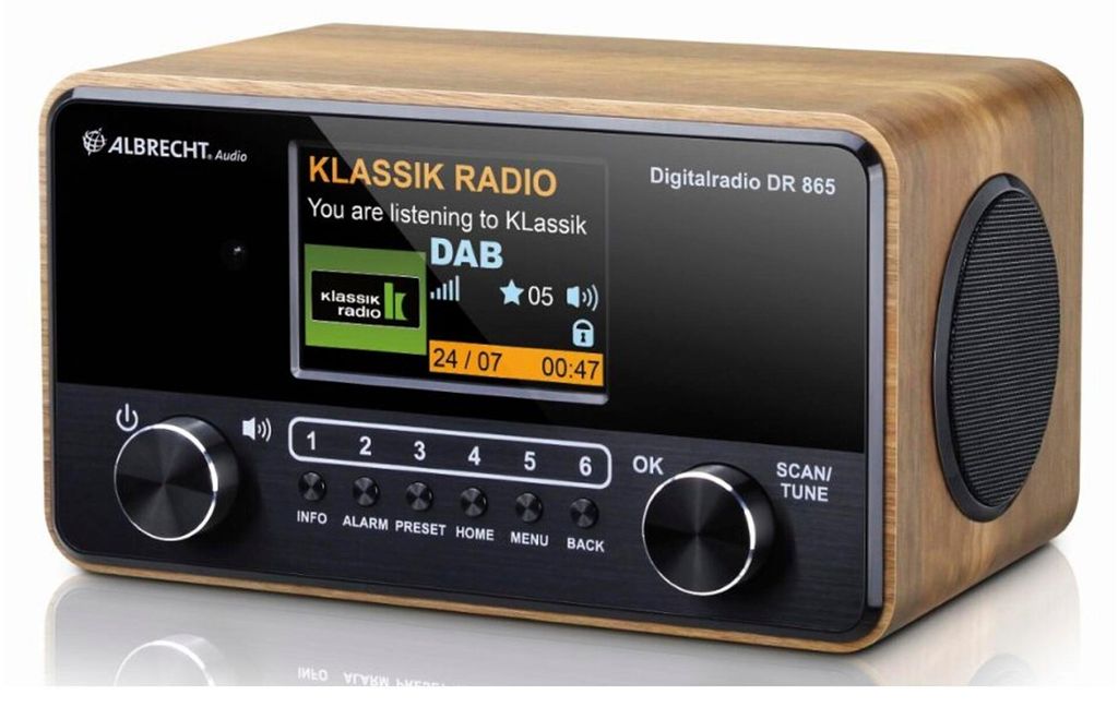 Albrecht DR 865 Seniorenradio Produktbild 