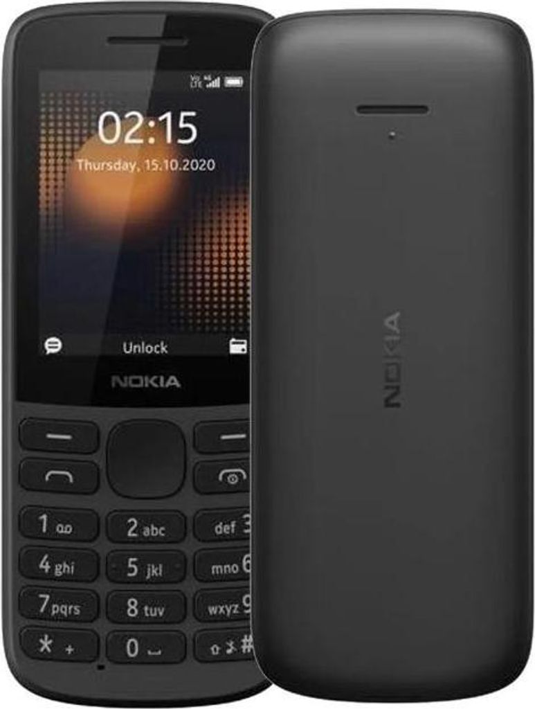 Teléfono móvil Nokia 215 Dual-SIM, diseño para personas Imagen del producto 