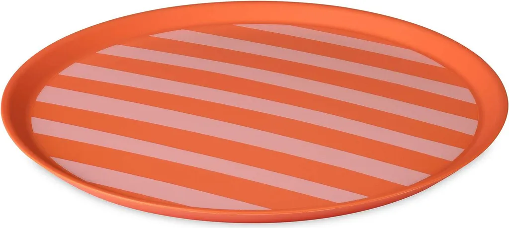 Piatto Piano Koziol NORA 25,5 cm Arancione - Design Eco-Sostenibile
