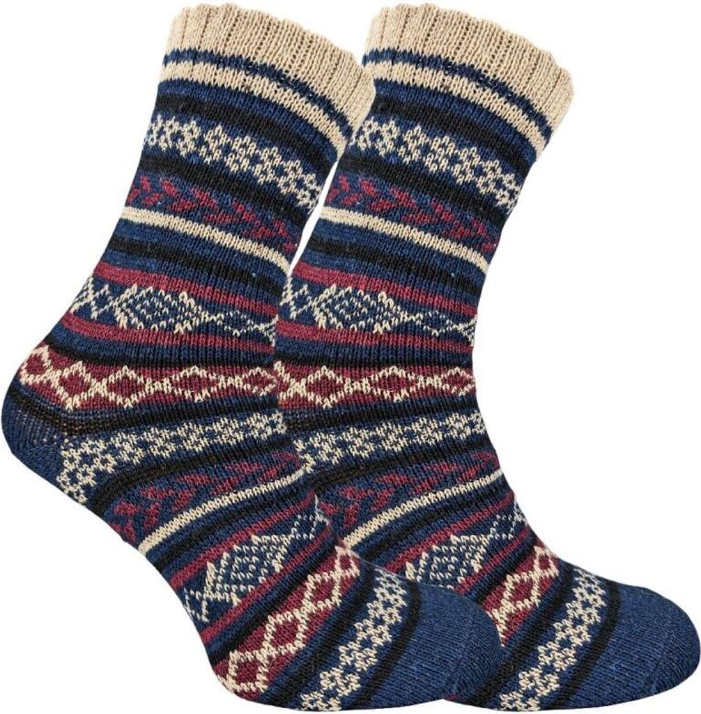 Herren Socken 4 Paar Angora Thermo Warme Alltagssocken Produktbild 2
