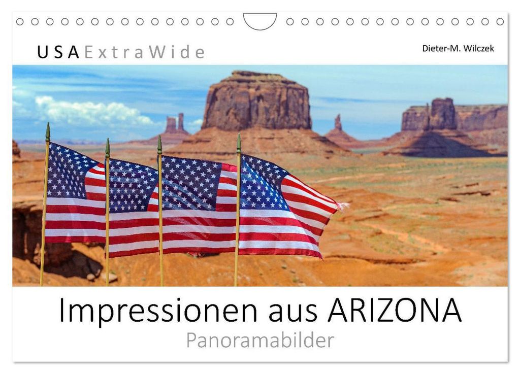 Impressionen aus ARIZONA - Panoramabilder (Wandkalender 2027 DIN A4 quer), CALVENDO Monatskalender