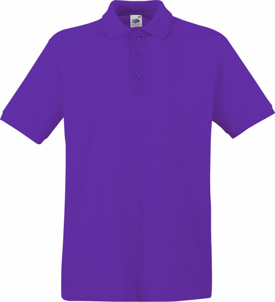 Fruit Of The Loom Premium Herren Polo-Shirt, Kurzarm BC1381 Produktbild 