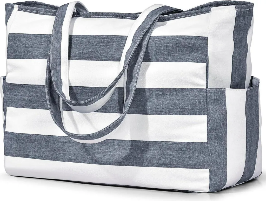 Sac de plage anti-sable 40L étanche - Grand sac fourre-tout XXL pratique