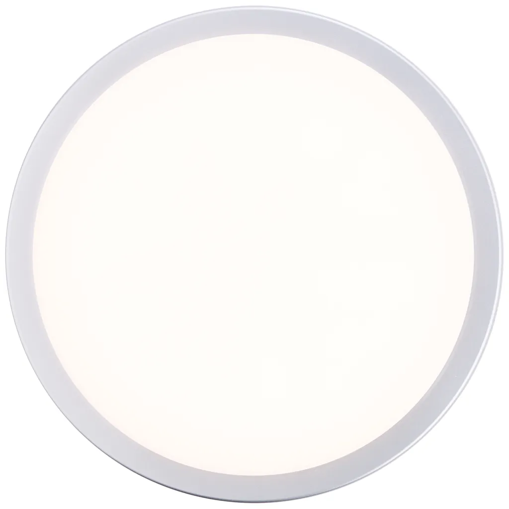 Luminaire de plafond LED pour terrasse et balcon DEVORA argenté IP65
