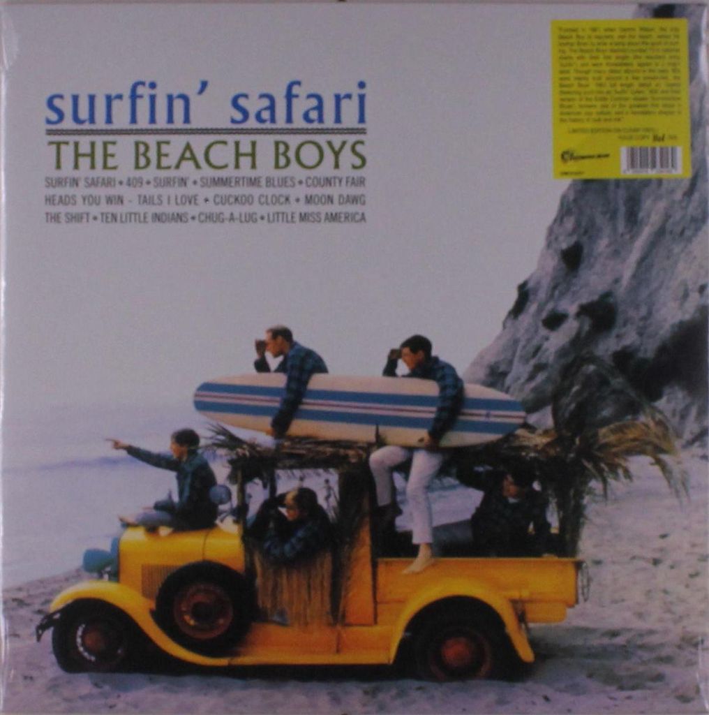 The Beach Boys: Surfin Safari (Limited Numbered Edition) (Clear Vinyl)