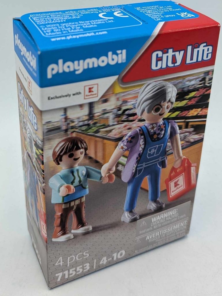 PLAYMOBIL Kaufland 71553 Oma mit Kind Produktbild 