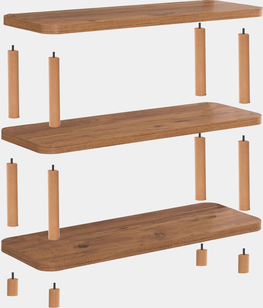 Skye Decor, Step- StepDRA, Atlantikkiefer, Bücherregale, Produktbild 4