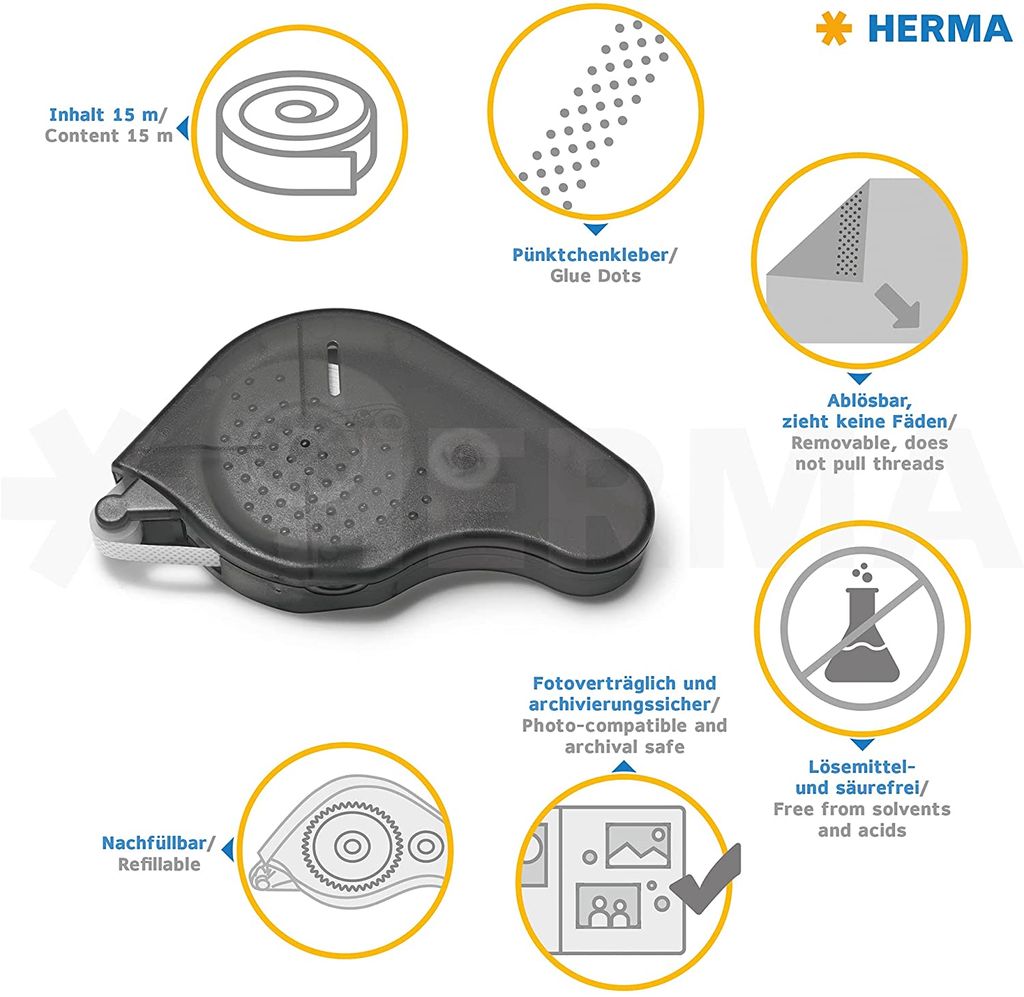 Herma 1067, 1067 - Kleefdispenser voor transferlabels, 15 Productafbeelding 