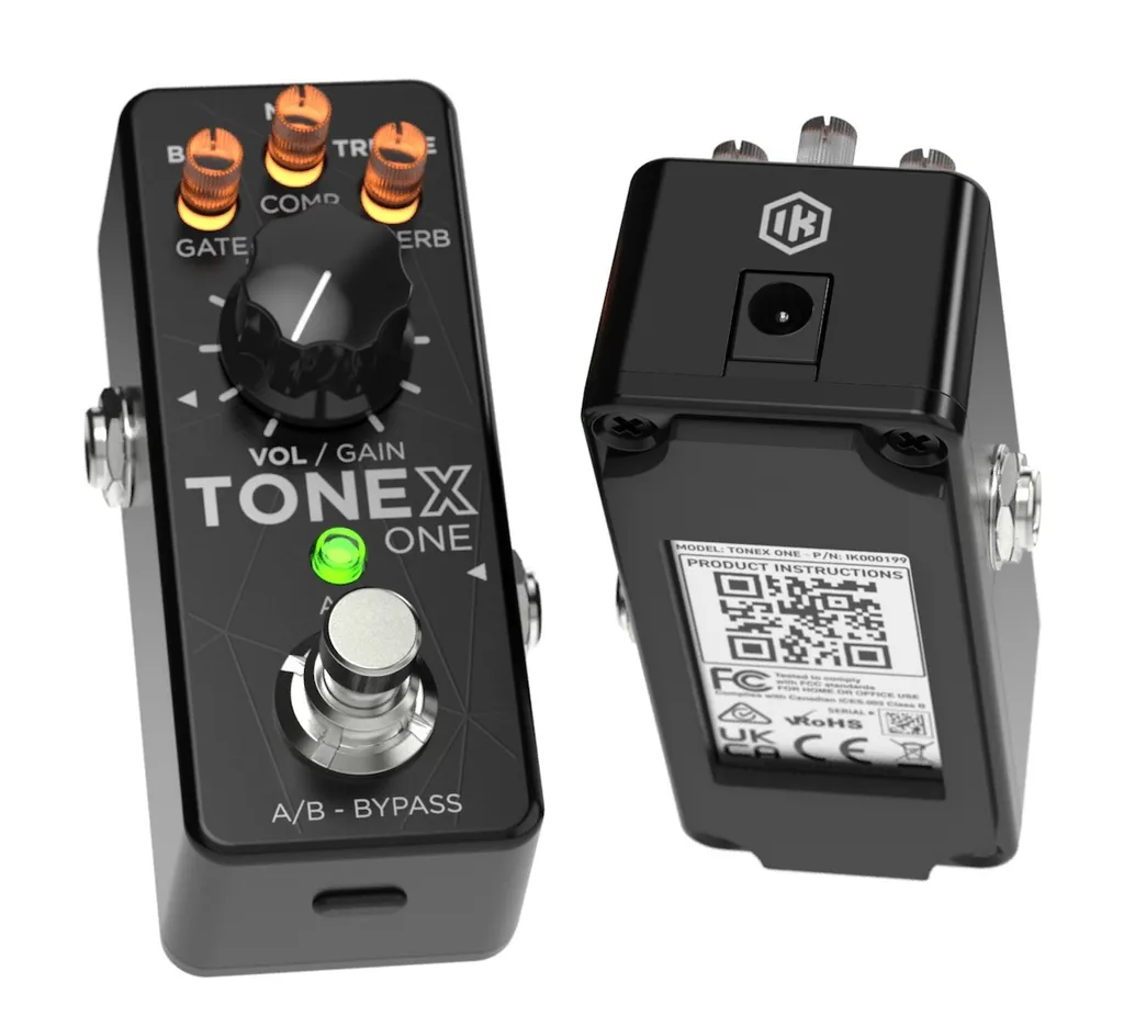 Tonex ONE IK Multimedia Effet Guitare Compact AI Machine Modeling USB-C - 4