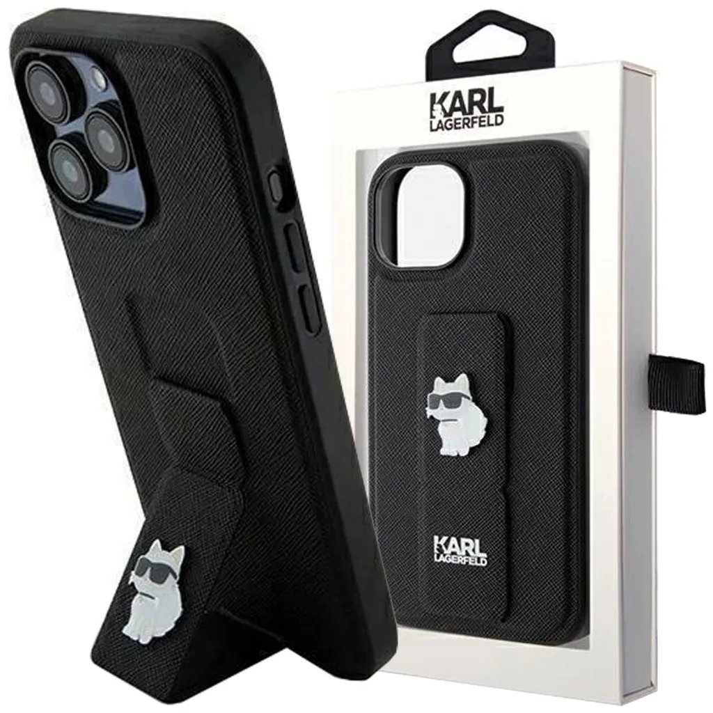 Karl Lagerfeld KLHCSA55SAKCNPK A55 A556 hardcase czarny/black Saffiano