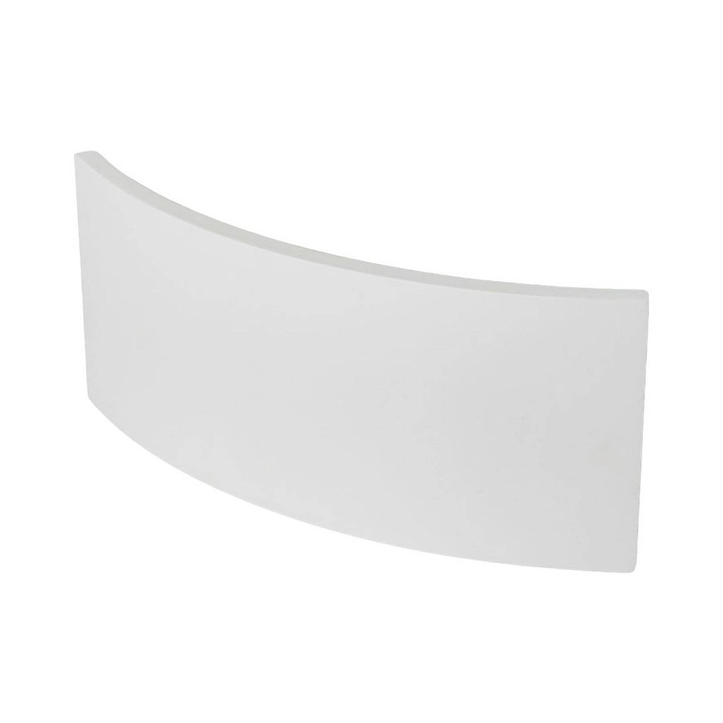 Lindby Wandleuchte Naike, weiß, Gips, Höhe 15 cm