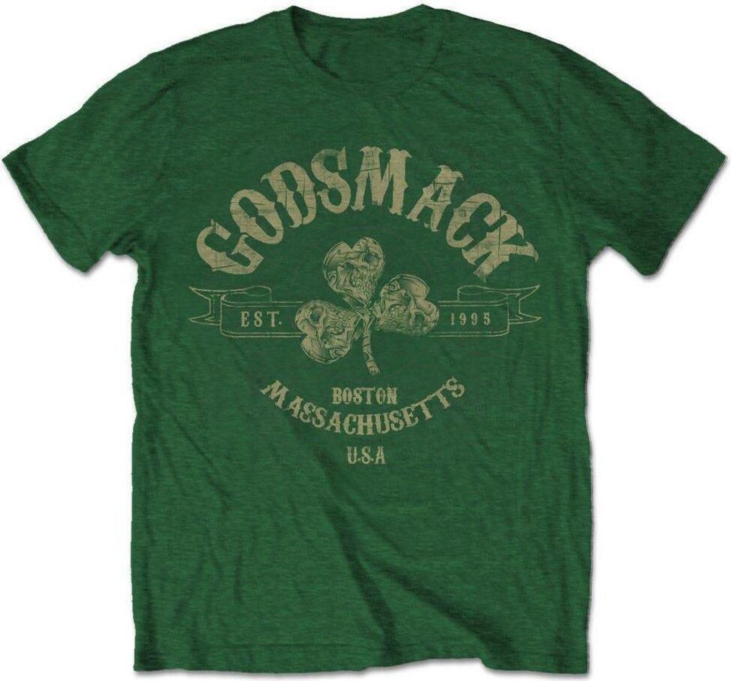 Godsmack - "Celtic" T-Shirt für Herren/Damen Uni RO3552 (XL) (Tannengrün)