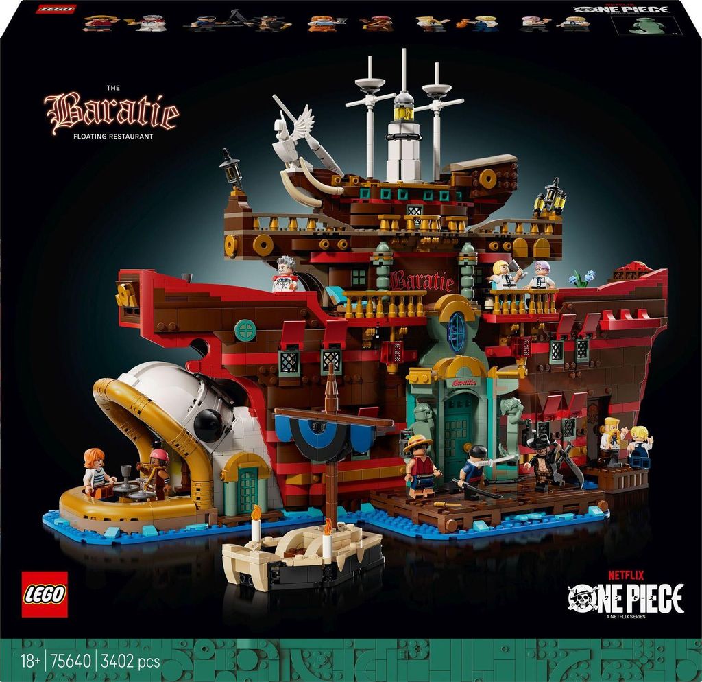 LEGO ONE PIECE - Il ristorante galleggiante Baratie - Immagine del prodotto 