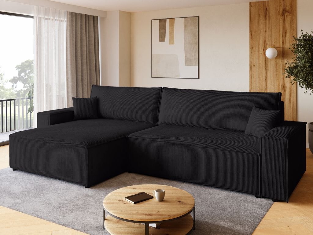 BroMARKT Ecksofa ADI XL Schlaffunktion Bettkasten L-Form Produktbild 