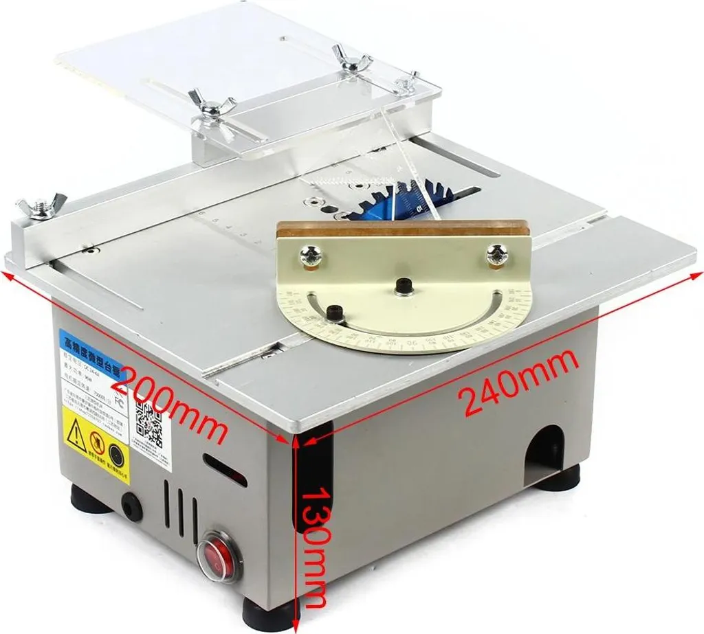 Mini scie circulaire d'établi pour maquettisme et DIY - Kit 10 cm