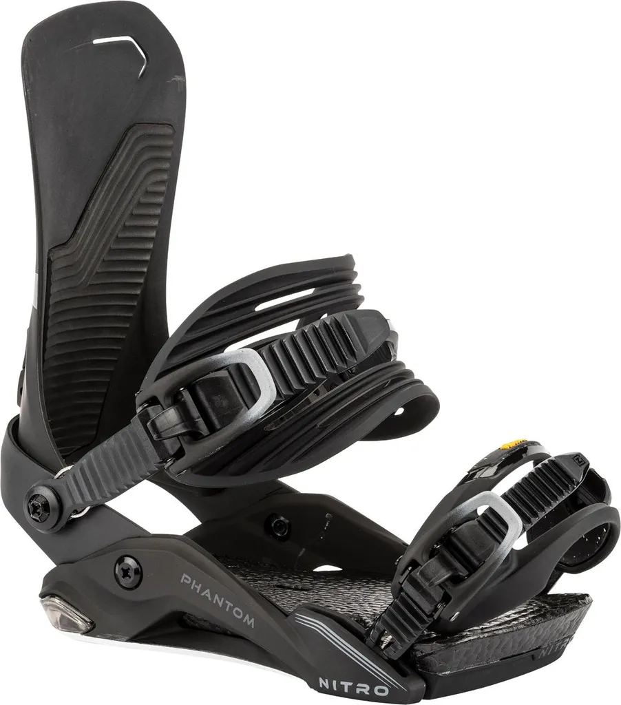 Nitro PHANTOM Black Fade Taille M - Fixation Snowboard Homme Confort et Maintien