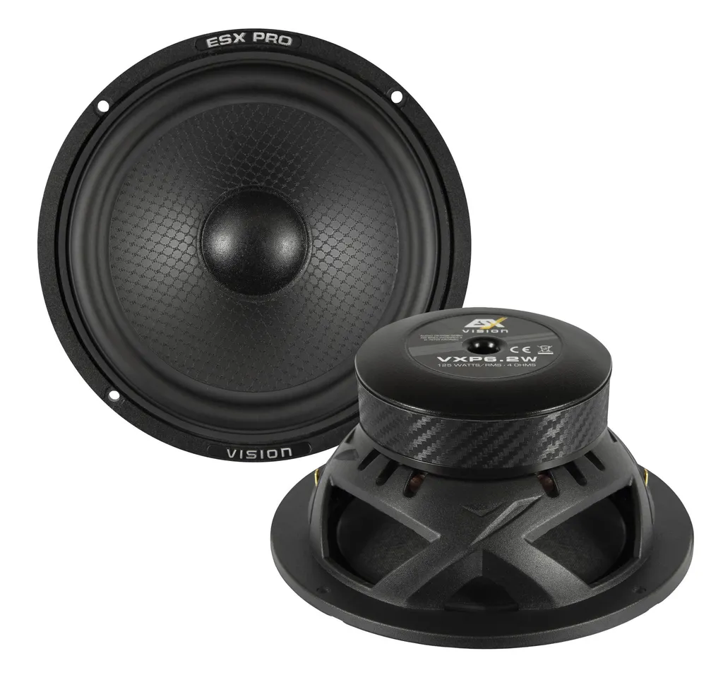 ESX VISION VXP6.2W Haut-parleur de graves 16,5 cm pour système audio auto - 2