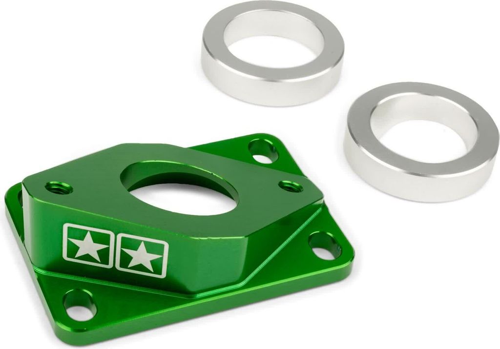 Stage6 Hochfluss Ansaugkrümmer Orange mk2 28mm Grün für Am6/Derbi