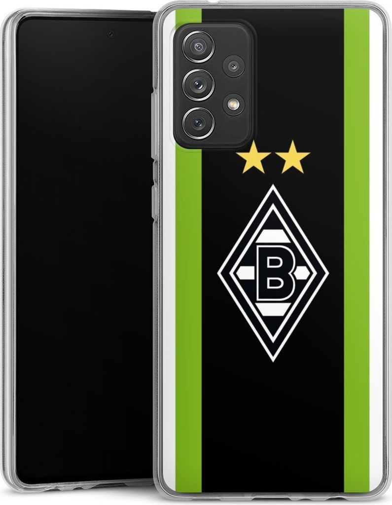 DeinDesign Handyhülle für Samsung Galaxy A72 Silikon Hülle Case Smartphone Schutzhülle Borussia Mönchengladbach Gladbach Logo