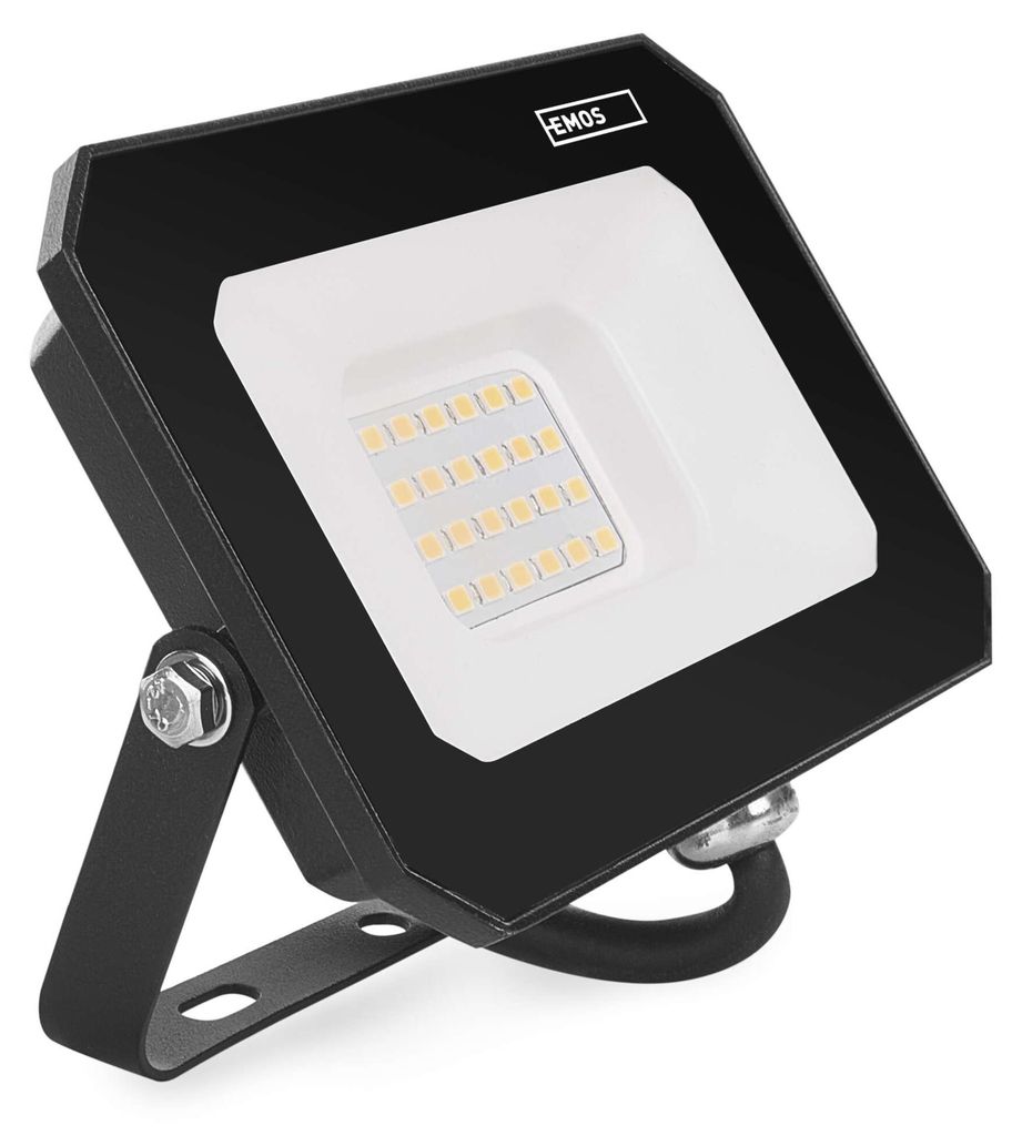 LED reflektor SIMPO 20 W, černý, neutrální bílá