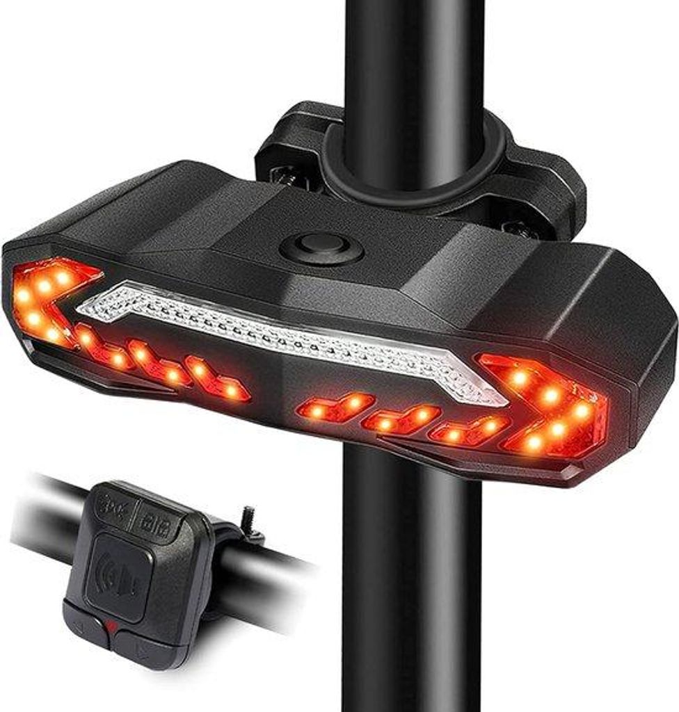 Drahtloses Fahrradlicht - Fahrradbeleuchtung - 12V - Produktbild 