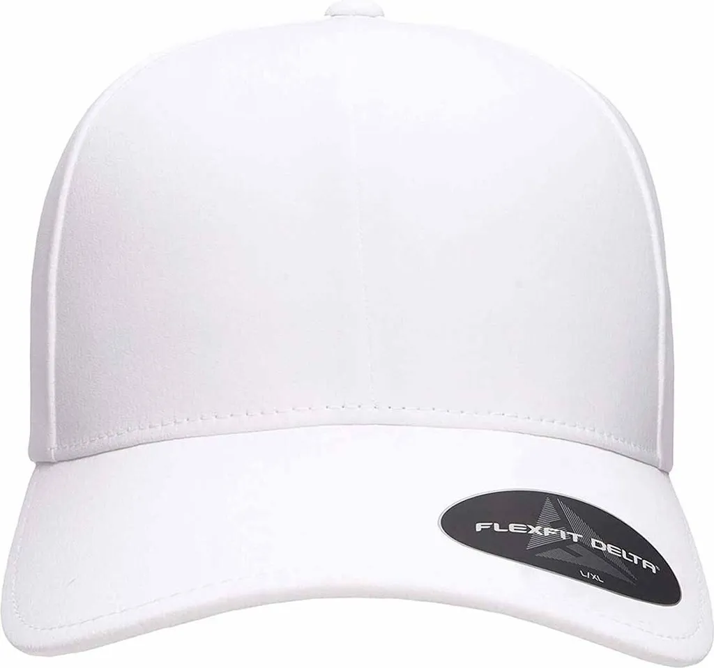 Casquette Flexfit Delta Yupoong RW6765 Imperméable Blanc L/XL - Lot de 2