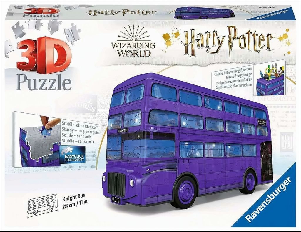 RAVENSBURGER 3D Puzzle "Harry Potter Knight Bus" Produktbild 5