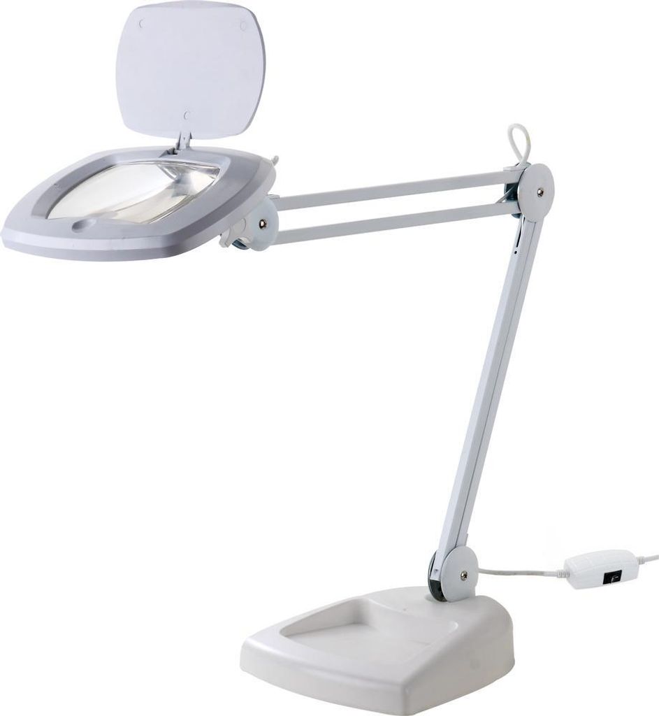 LED Lupenleuchte 3D mit Standfuss 80 LEDŽs ZD-142B Produktbild 