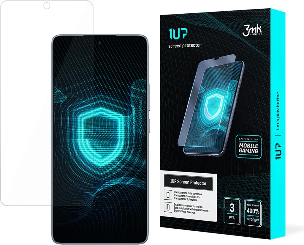 Xiaomi 14T / 14T Pro Pellicola 3mk 1Up: Protezione Gaming Professionale