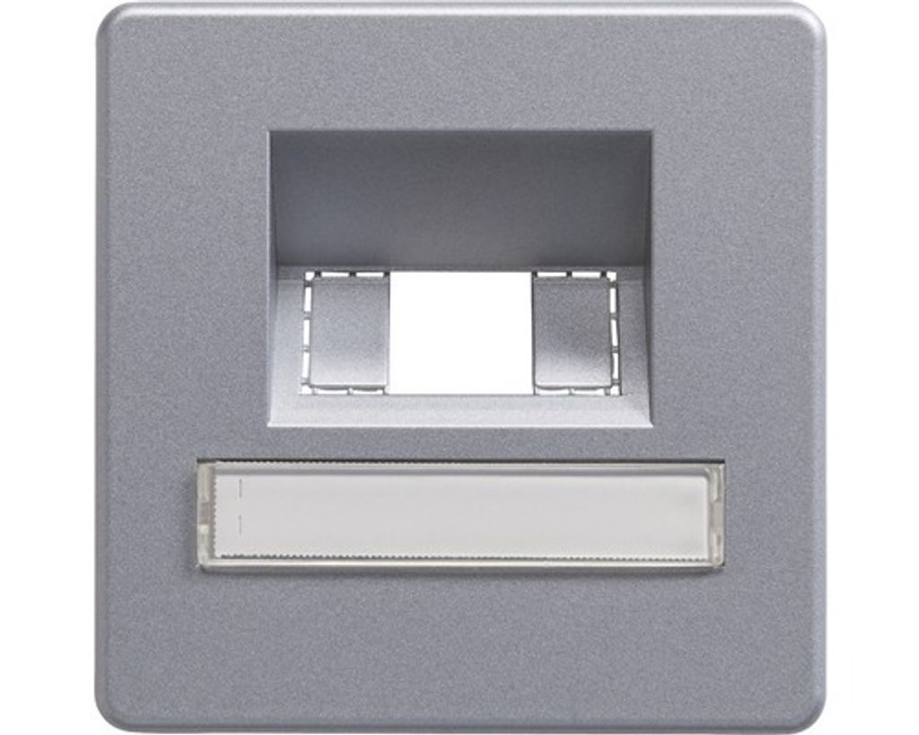 ROTH LANGE 57805 Abdeckung für UAE/ISDN Plus silberplus
