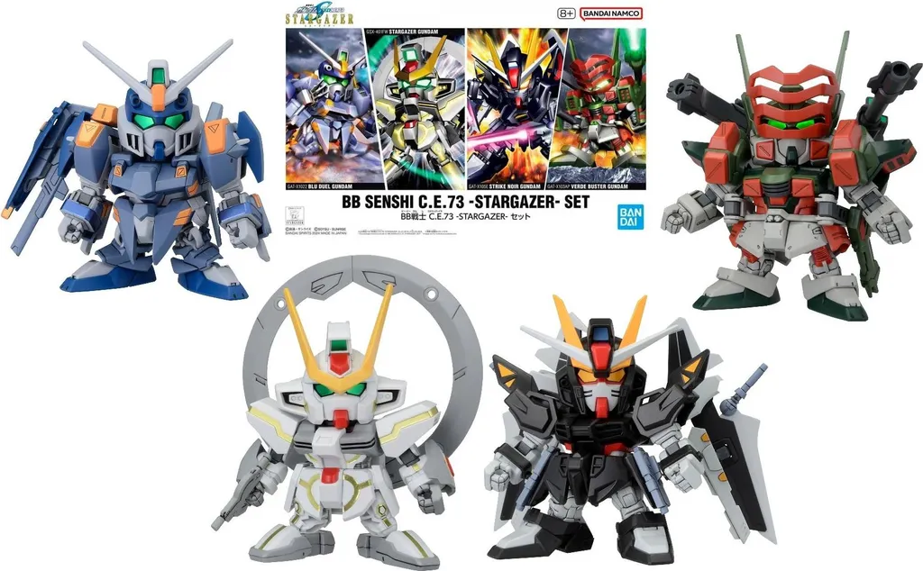 Maquette Gundam BB Senshi Stargazer Set C.E.73 à Monter Soi-Même