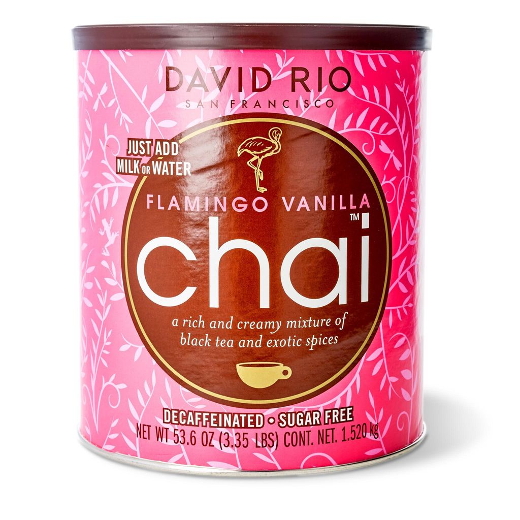 David Rio - Flamingo Vanilla Chai | entkoffeinierter, Produktbild 