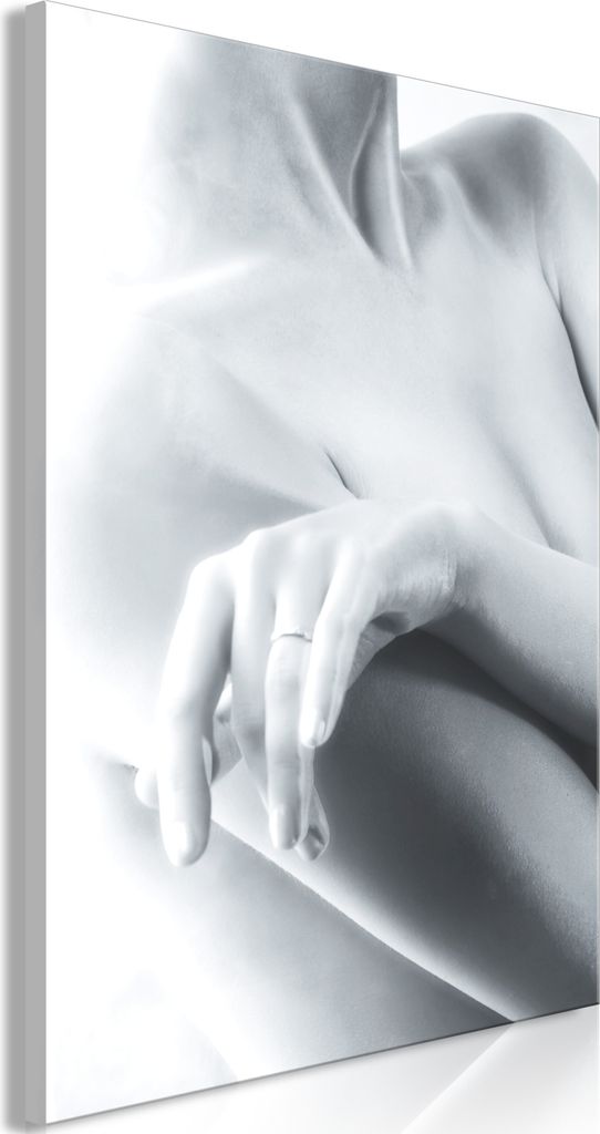 Italienischer Leinwand Leinwandbild - Feminine Delicacy (1 Part) Vertical 60x90 cm Menschen h-C-0130-b-a