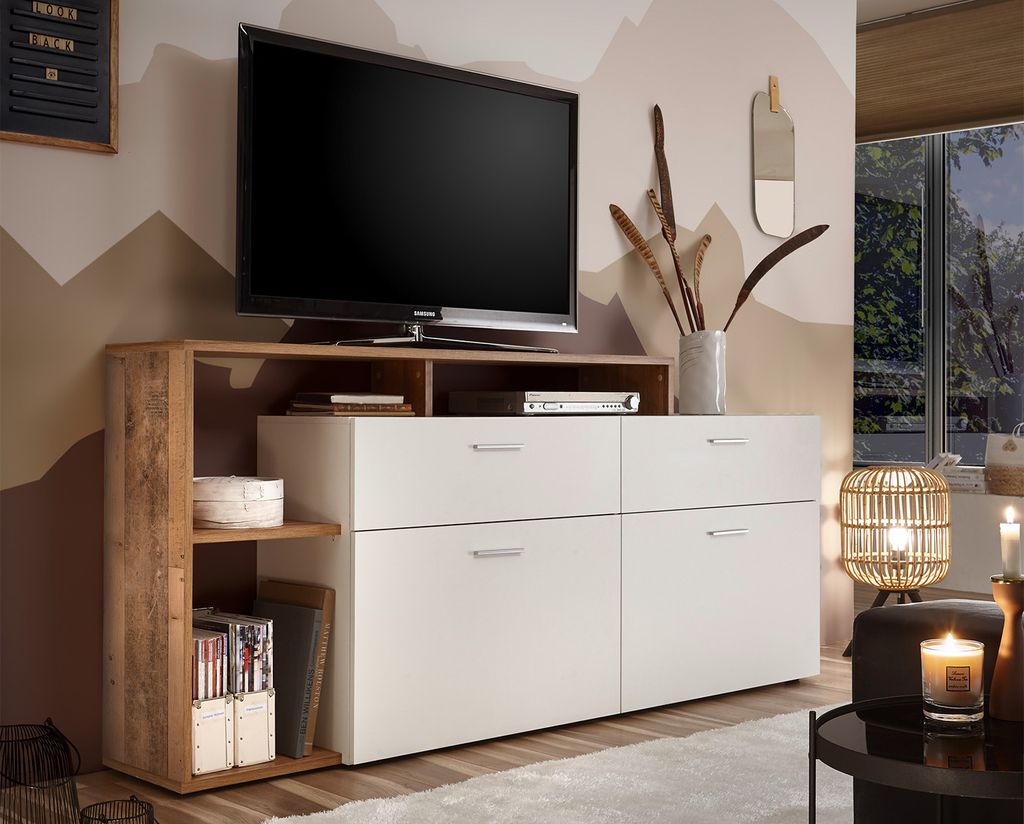TV-Sideboard Anrichte Beistellschrank Kommode Unterschrank Schrank "Natalie I"