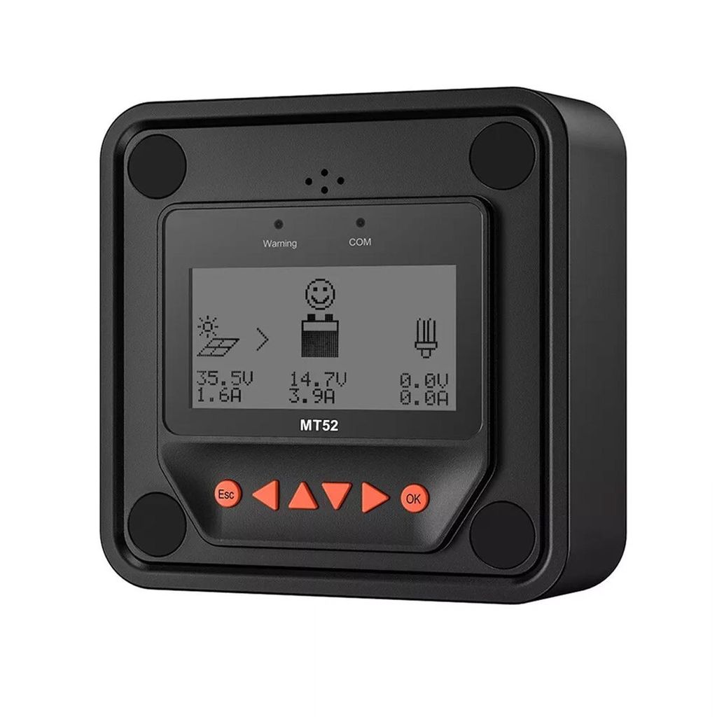EPEVER MT52 Fernbedienung Kompatibel mit Laderegler MPPT G3 Serie, 0% MwSt.