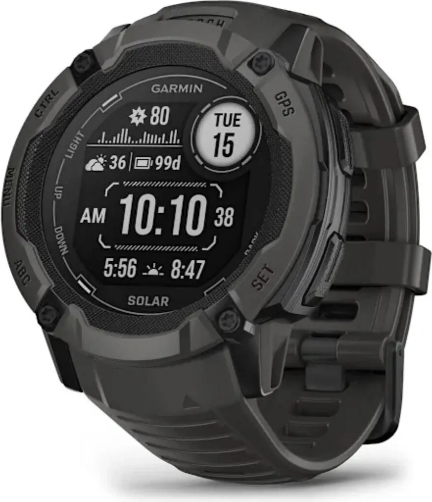 Montre intelligente Garmin 010-02805-00 Noire 1,1 pouce Ø 50 mm