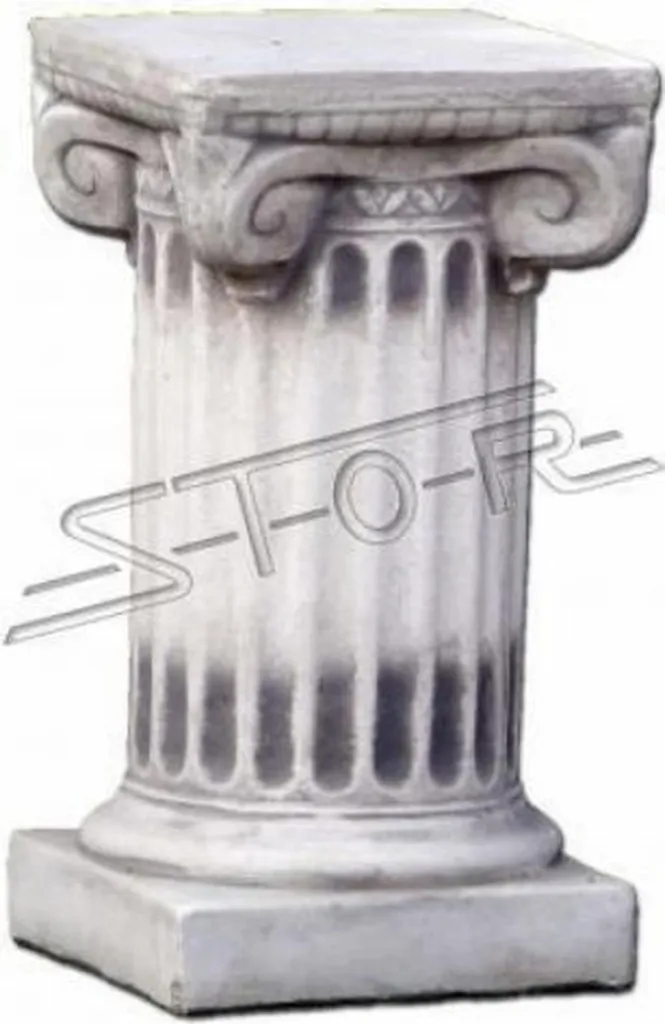 Sellette de Jardin en Colonne Décorative pour Statues et Fleurs 355