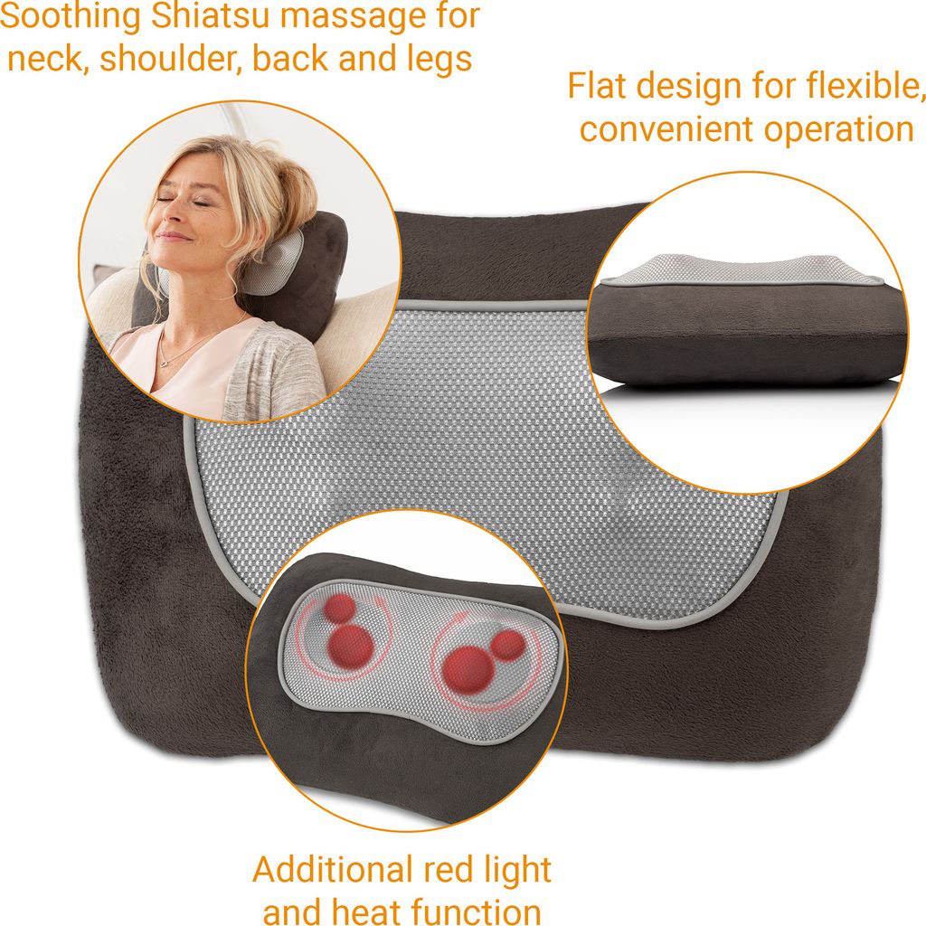 Medisana MC 840, Späť, Nohy, Krk, Ramená, Čierna, 1,9 m, Obrázok produktu 