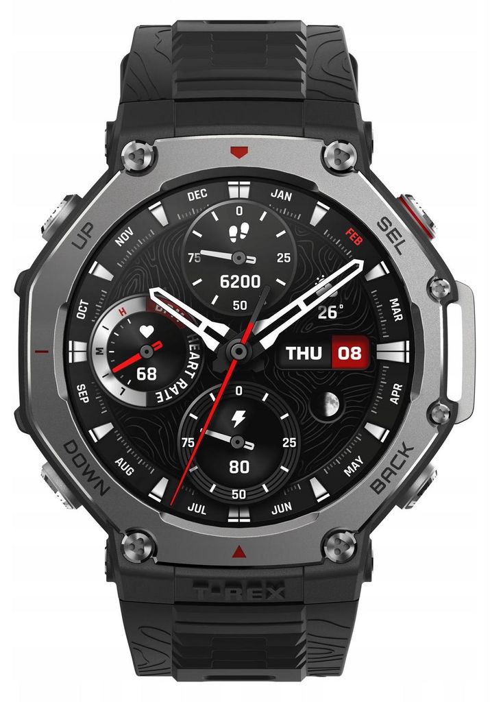 Smart hodinky Amazfit T-Rex 3 Onyx čierne Obrázok produktu 