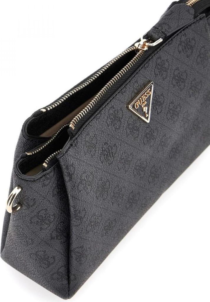 Guess Handtasche NOELLE Tri Compartment Coal Logo Produktbild 3