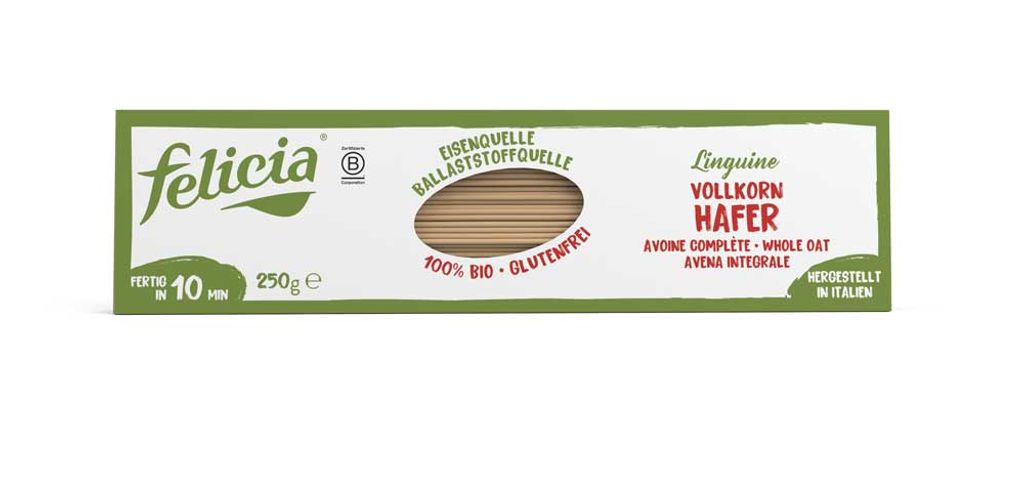 Felicia Vollkorn Hafer Linguine  250g Produktbild 