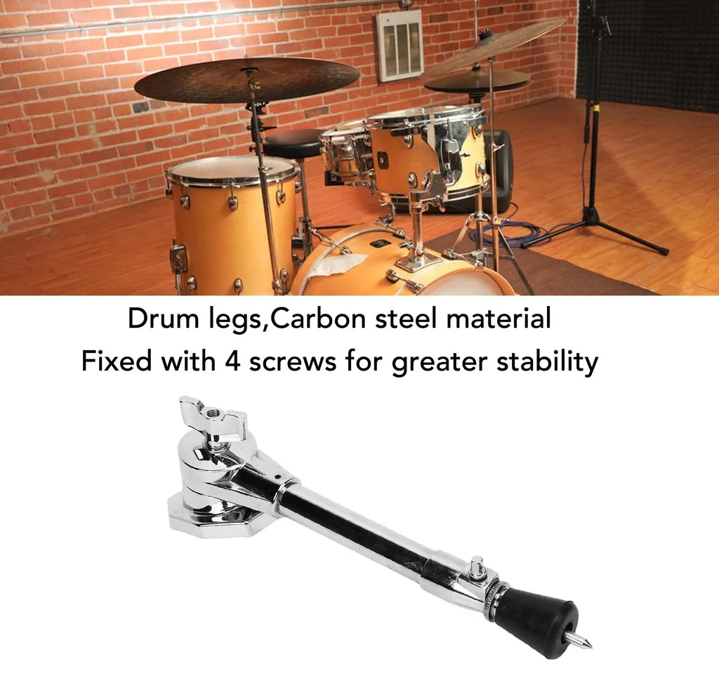Support de Tambour pour Concert et Studio avec Angle Modulable Stable - 14
