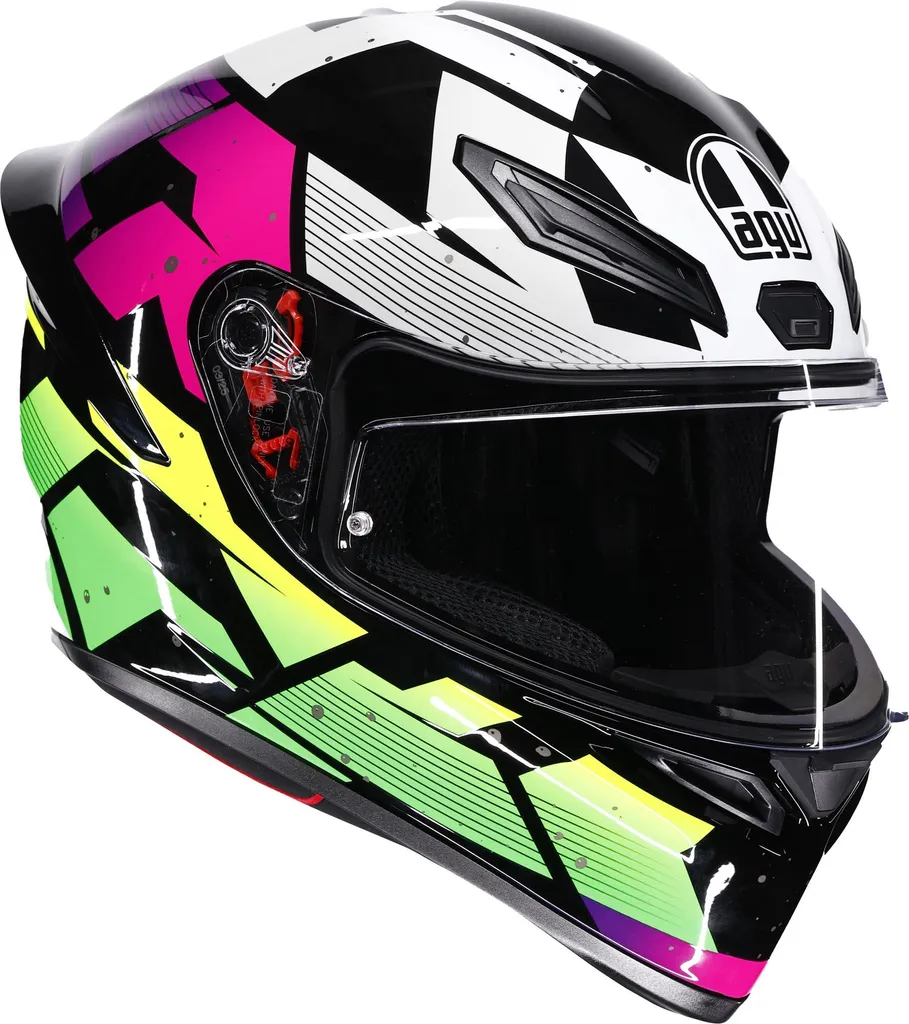 Casque intégral AGV K1 S Punkpulse taille XL pour moto de sport