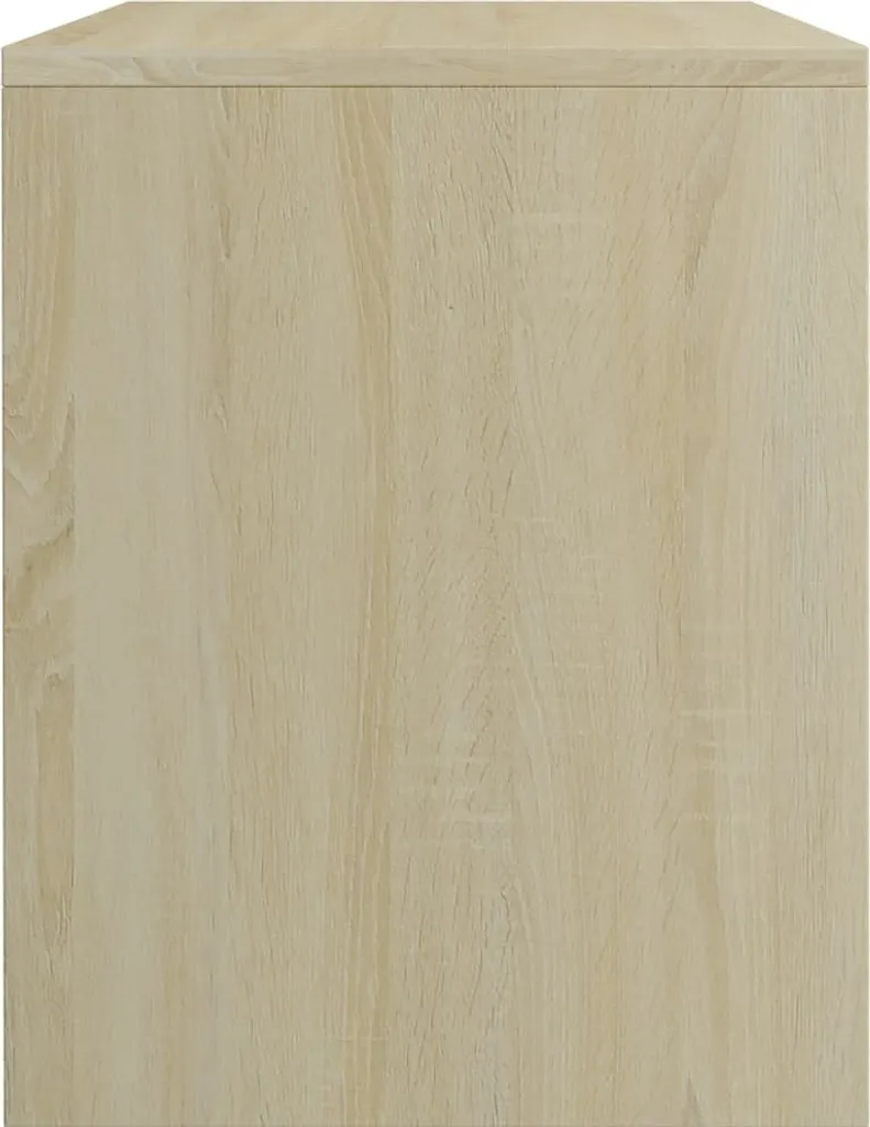 Table de chevet compacte aspect bois chêne Sonoma durable - 5