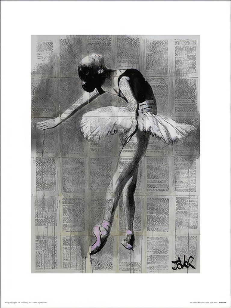 Loui Jover Kunstdruck Her Finest Moment 30 x 40 cm