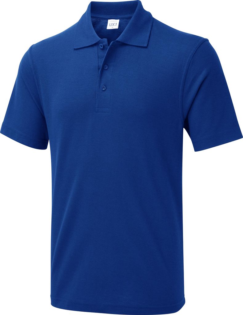 Uneek UX Polo Shirt UX1 Herren Damen Basic Kurzarm Polo Produktbild 